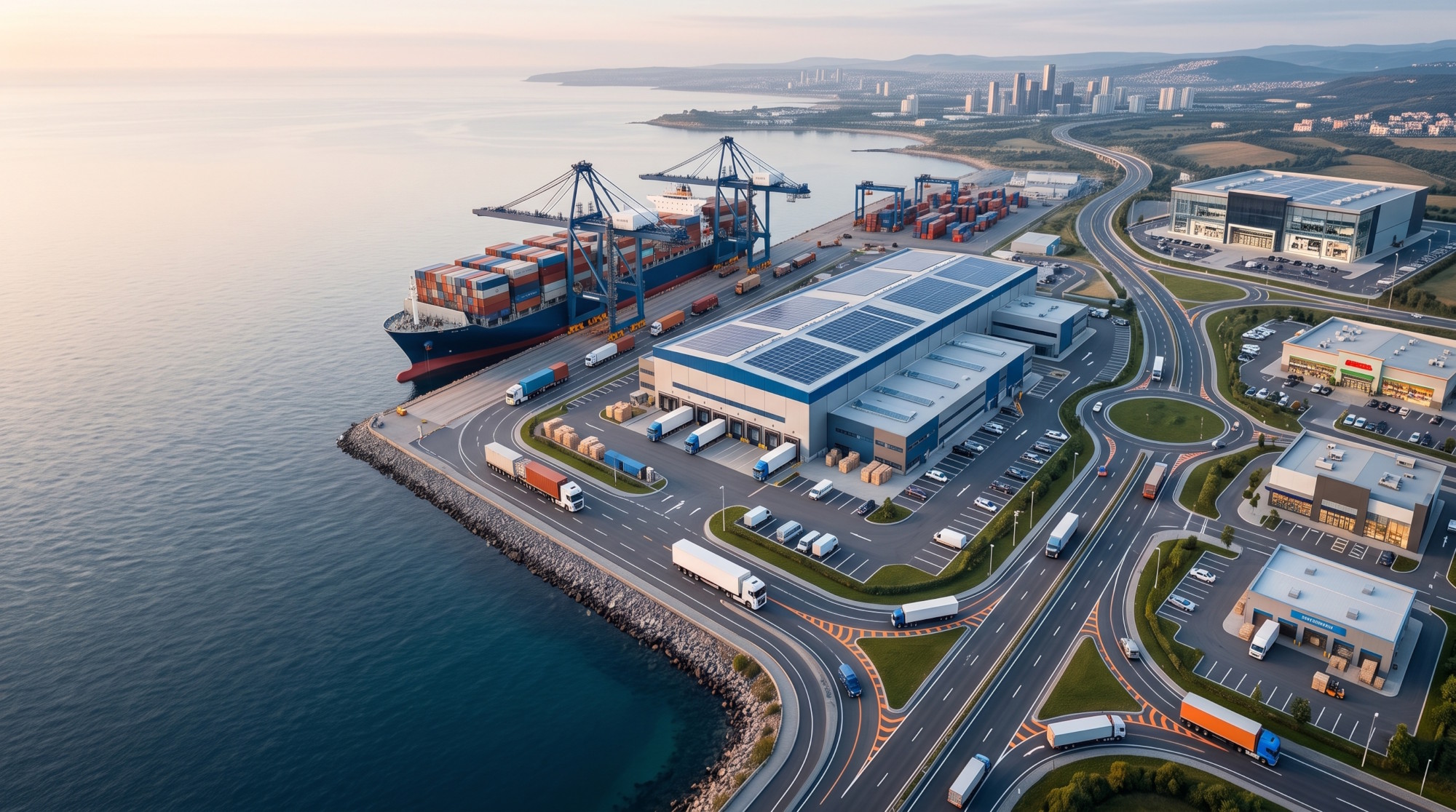 Logistics flow Eze Stock